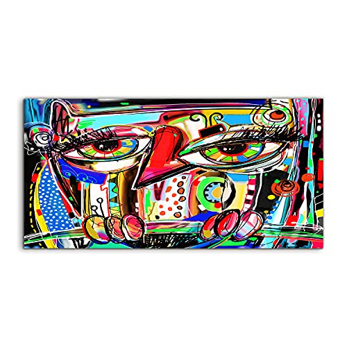 Image sur verre 100x50cm chouette pour décoration murale de salon
