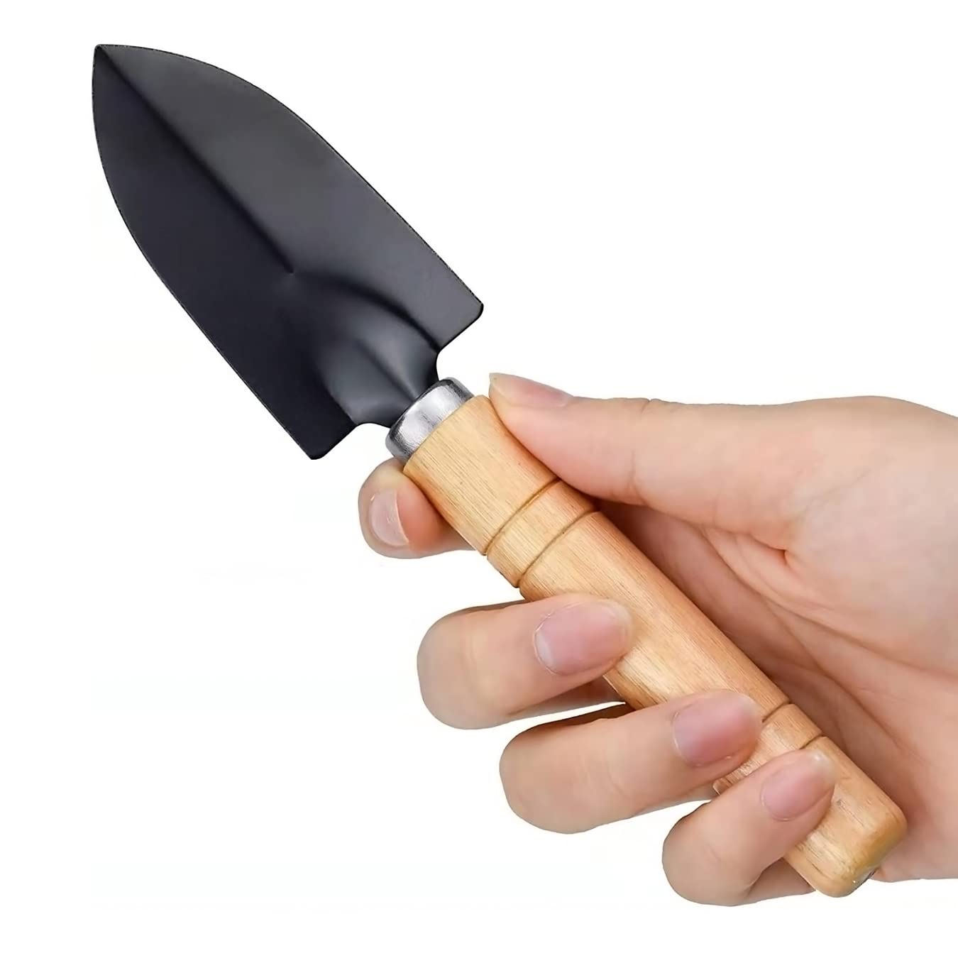 Attrezzi Giardinaggio,3 pezzi Utensili da Giardino Rastrello Giardino Paletta Giardinaggio Vanga Mini Set di Attrezzi da Giardinaggio per Piante in Vaso di Fiori piantine di Piante Bonsai