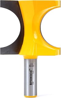 Yonico 13120 1-1/2-Inch Bead Bullnose Router Bit 1/2-Inch Shank