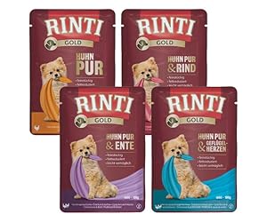 RINTI-Gold Hundefutter 12 x 100g Beutel