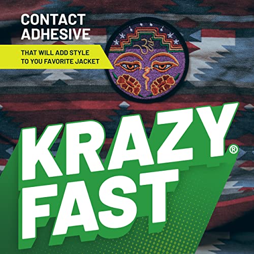 Krazy KF201 Fix Clear Fabric Glue, Washable, 100% Waterproof Permanent Bond Glue For Fabric, Heavy Duty Adhesive For Clothing, Patches thumb #1
