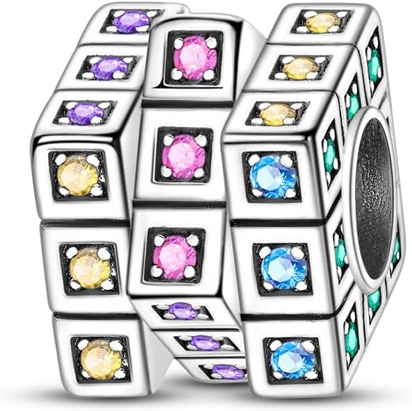 NARMO 925 Sterling Silver Charm Bead for Bracelets Silver Charms for Women