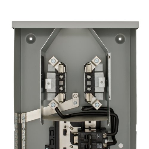 Siemens Mc1020B1100S 10 Space 20 Circuit 100-Amp Surface Mount Meter Load Center Combination With Ring Type Cover #TOP1