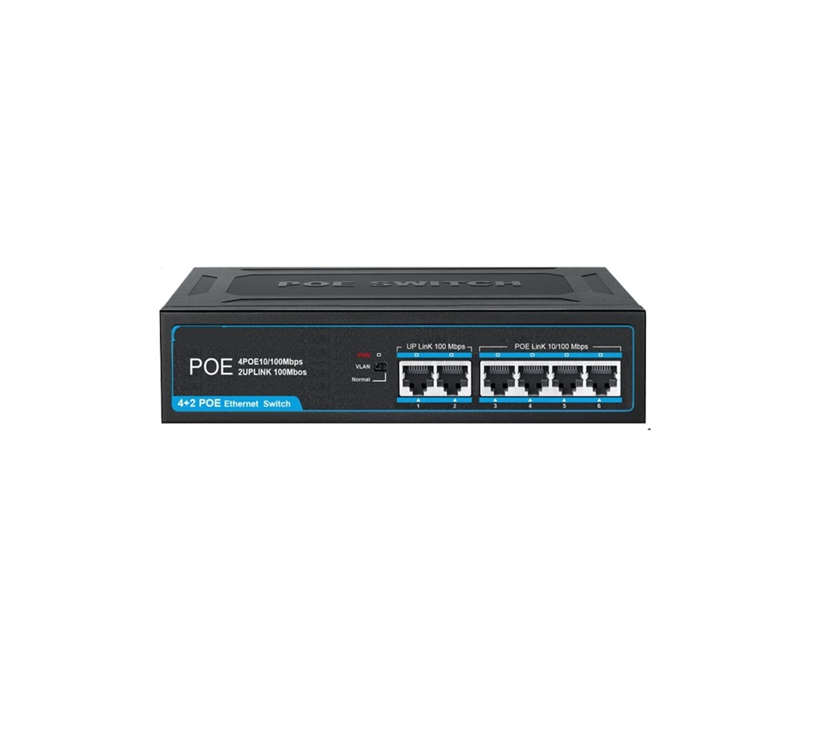 Commutateur POE Ethernet Gigabit 6 ports pour étendre votre réseau domestique