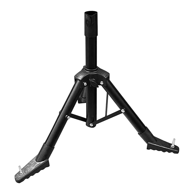 Stainless Steel Folding Mounting Stand Antenna Support Tripod for Roof Camping RV Travel Yacht High Load Capacity for