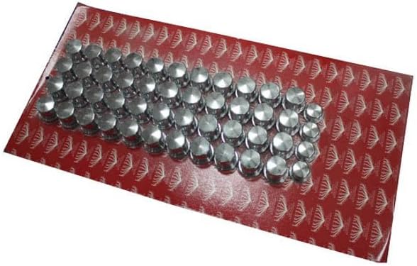 Technical Precision Replacement for Peterbilt 387 Year 2000 NUT Cover and Bumper Button Set for Standard Frame