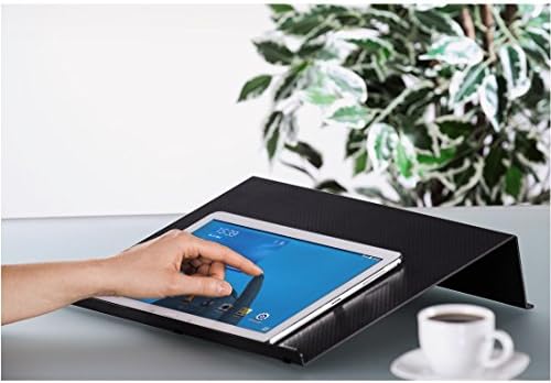 Hama 53073 | Laptop Stand in Carbon-Look Plastic Tray | Black