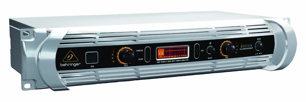 BEHRINGER ベリンガー パワーアンプ iNUKE NU3000 ケース付 Behringer NU3000 iNUKE Series power amplifier — 440W x 2 at