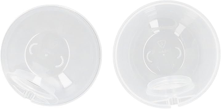 2PCS Wearable Pump Milk Collector Cup Compatible with S9 S10 S12 Kmaier Luxlady TSRETE HAUTURE Safe Hygienic Breastfeeding Accessories for Nursing Mothers Plastic BPA