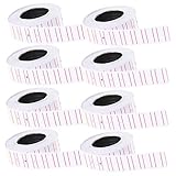 Coût du papier : étiquettes sont imprimées clairement, les bords ne s'enroulent pas et ne blessent pas la tête d'impression, étiquette de marqueur