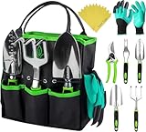 GROWIT Heavy Duty Gardening Tools - 22-Piece Gardening...