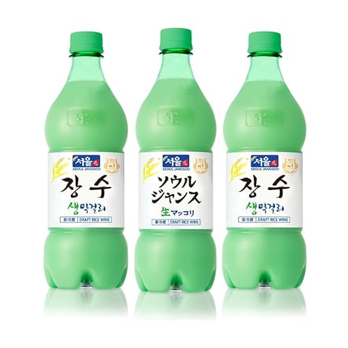 ソウル長寿生マッコリ 750ml×3本