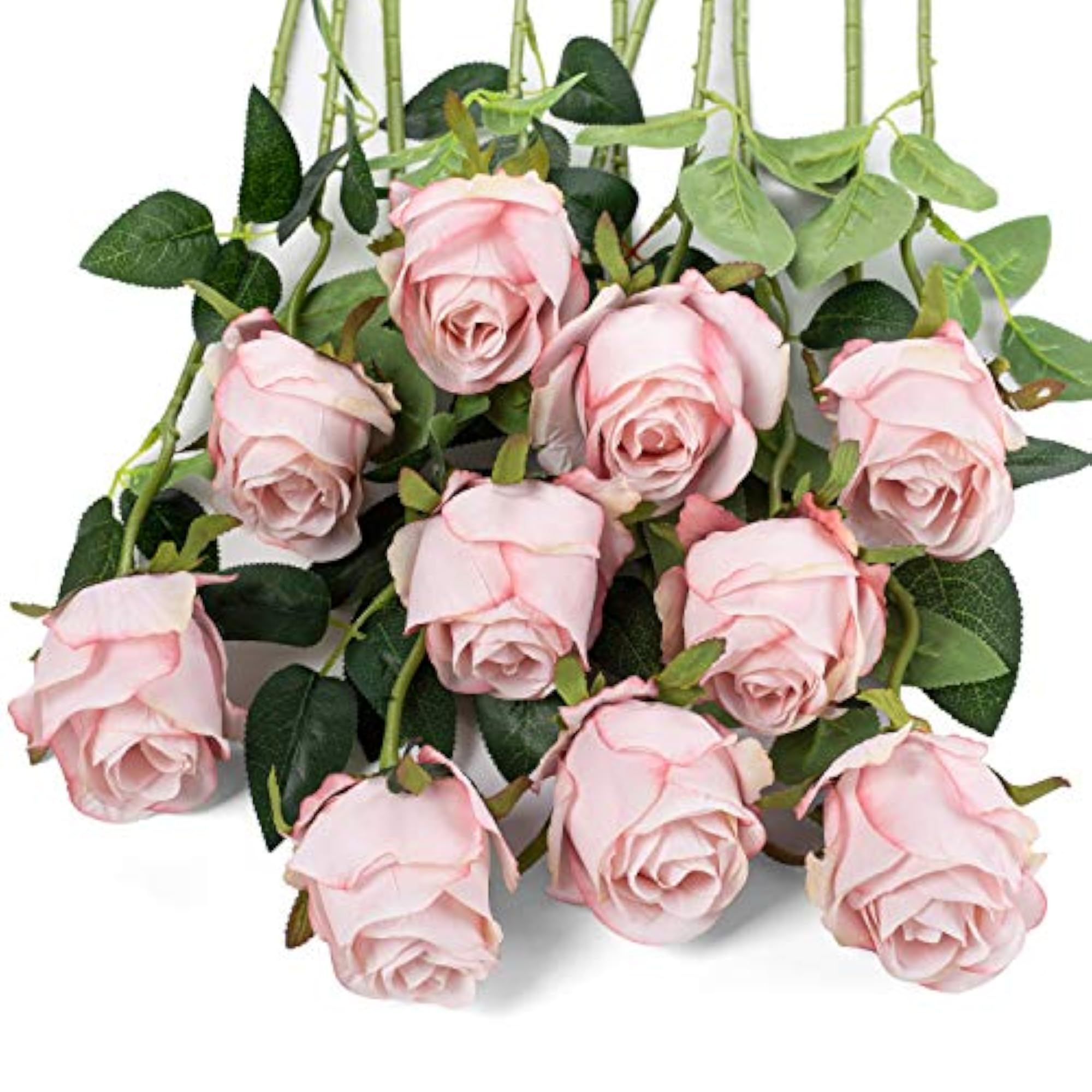 Artificial Rose Flowers Long Stem for Wedding Bouquets