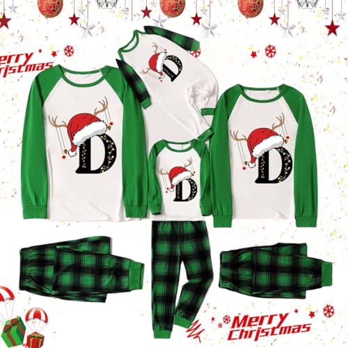 Fleece Pyjamas Women,Graphic Xmas Nightwear Christmas Pjs Family Set Xmas Sleepwear Women Men Sleepwear Ladies Pjs - Image 3