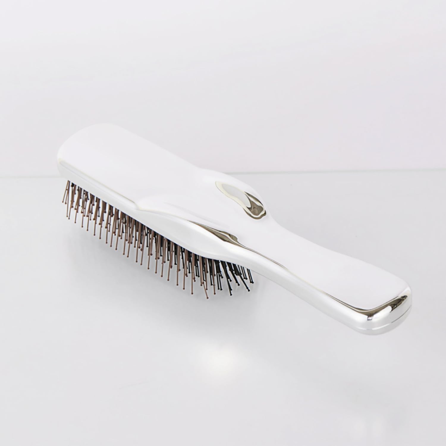 S-HEART-S Scalp Brush Plus Long Silver