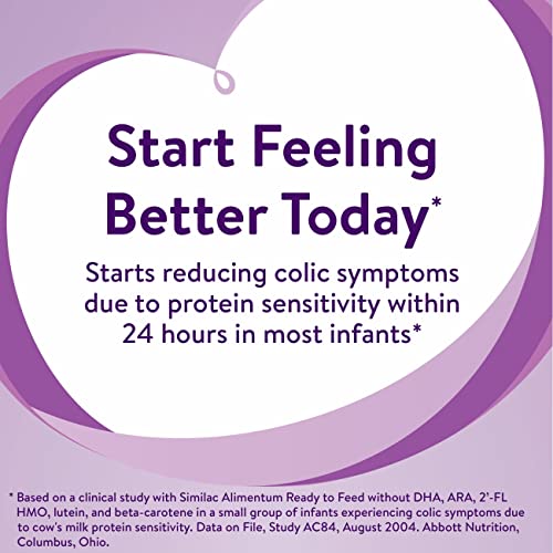 Image of Similac Alimentum With 2'-FL HMO Hypoallergenic Infant Formula, for Food Allergies and Colic Due to Protein Sensitivity, Baby Formula Powder, 12.1-oz Can, Pack of 6
