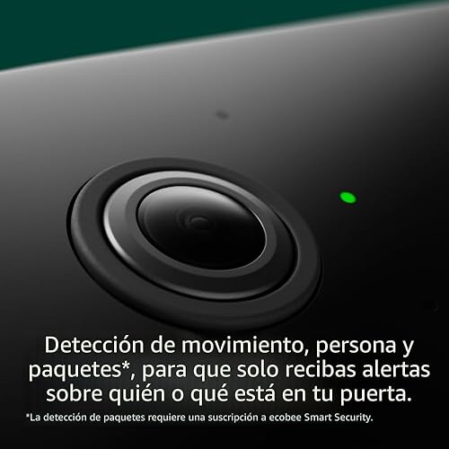 Miniatura 5 de ecobee Paquete de seguridad para el hogar con cámara de timbre inteligente (cable), sensor inteligente para puertas y ventanas y cámara inteligente