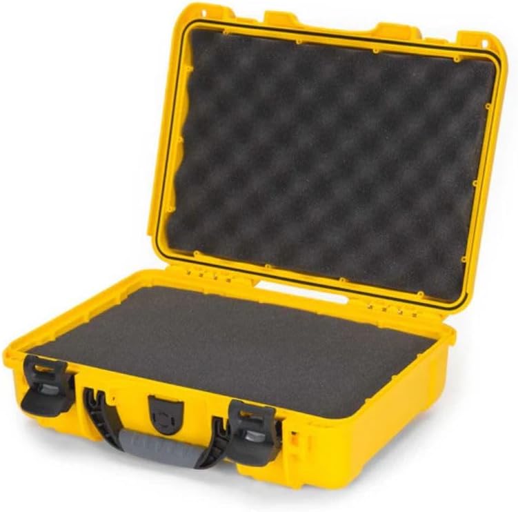 NANUK 910 Waterproof Hard Case with Foam Insert - Yellow