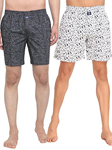 Image of UZARUS Men's Printed Boxer Shorts 100% Cotton