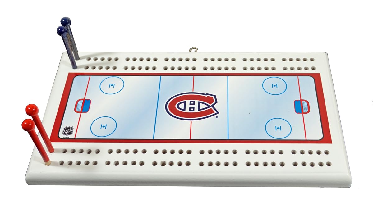 Rico Industries Montreal Canadiens NHL Cribbage Board