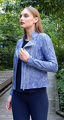 Clara Sunwoo Liquid Leather Double Zip Pocket Womens Jacket #TOP4