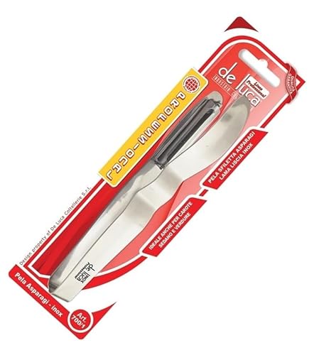 PINZA PELA SBUCCIA ASPARAGI E CAROTE IN ACCIAIO INOX DE LUCA