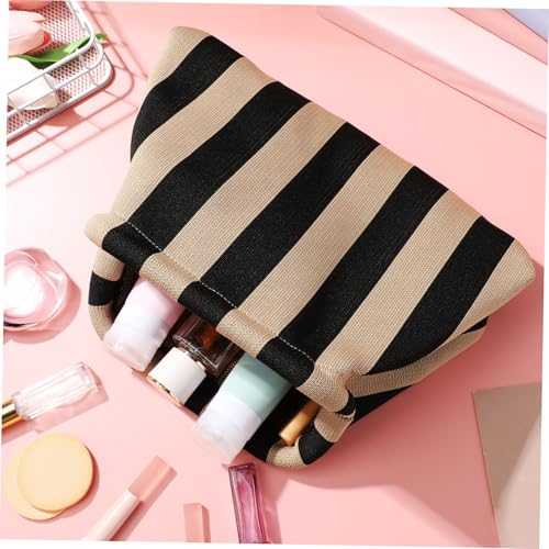 Pochette femme compacte rayée en polyester VALICLUD