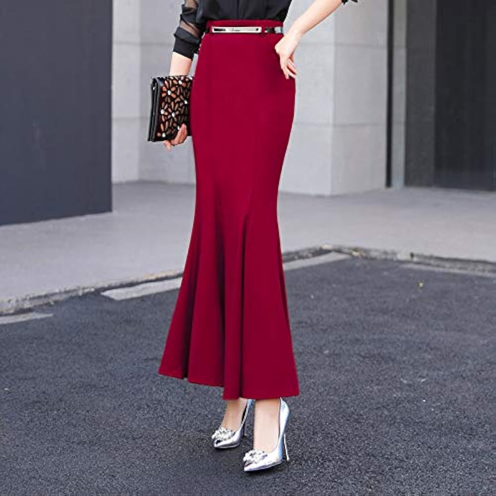 スカート GOA Slider Zip Mermaid Long Skirt GOA Slider Zip Mermaid Long Skirt