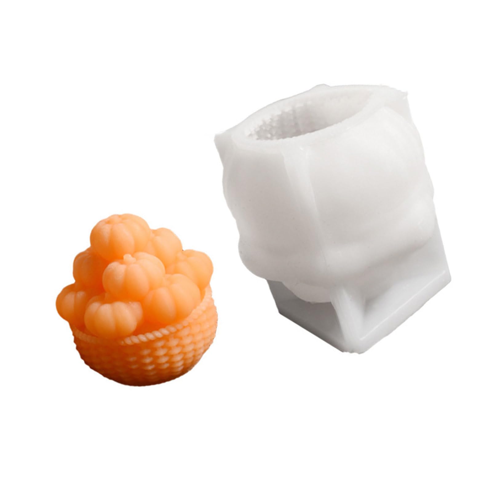 Xjdzineq Halloween Pumpkin Silicone Mold for Baking, Soap & Heat Chocolate Decorations Halloween Molds