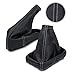 Produktbild Tuning Hero 5901685860840 Set Schaltmanschette und Handbremsmanschette Schwarz