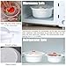 POYIPI 2 PCS Microwave Ramen Bowl with Lid Ramen Cooker Soup Containers Noodles Bowl Microwave Safe Mixing Bowls Microwave Steamer with Handls Microwavable Cookware for Office, College Dorm