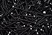 (100) Full Thread 1/4-20 x 3-1/2 Hex Head Tap Bolt A307 Black Zinc