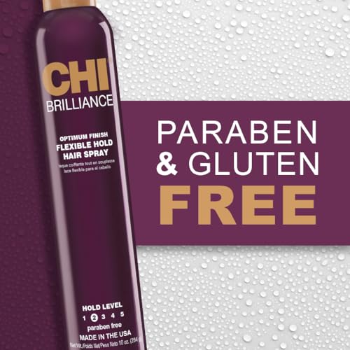 CHI Brilliance Finish Flexible Light-Hold Finishing Spray, 10 Oz - image 6