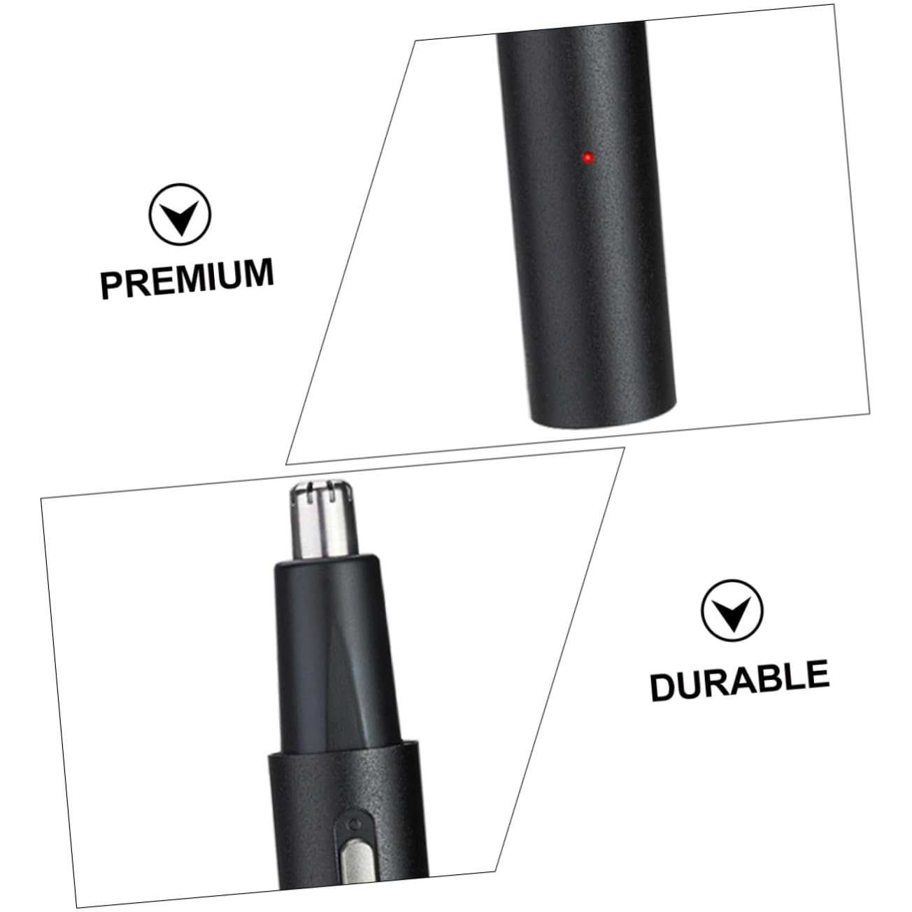 VALICLUD 2 Set Rasoio Elettrico per Naso Macchina Rimuovi Peluria Ricaricabile