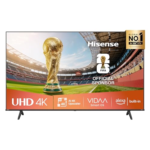 Hisense Smart TV 75' 4K Ultra HD 2025 75E63QT, Smart TV VIDAA U8, Dolby Vision, HDR 10, Game Mode...