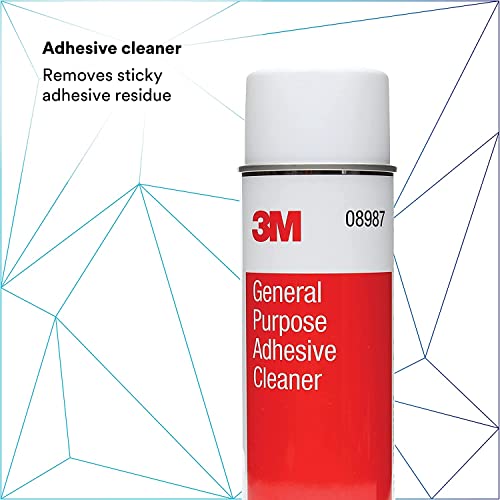 3M General Purpose Adhesive Cleaner, 08987, Removes Adhesive Residue, Gentle On Paint/Vinyl/Fabric, 15 Fl Oz #TOP7