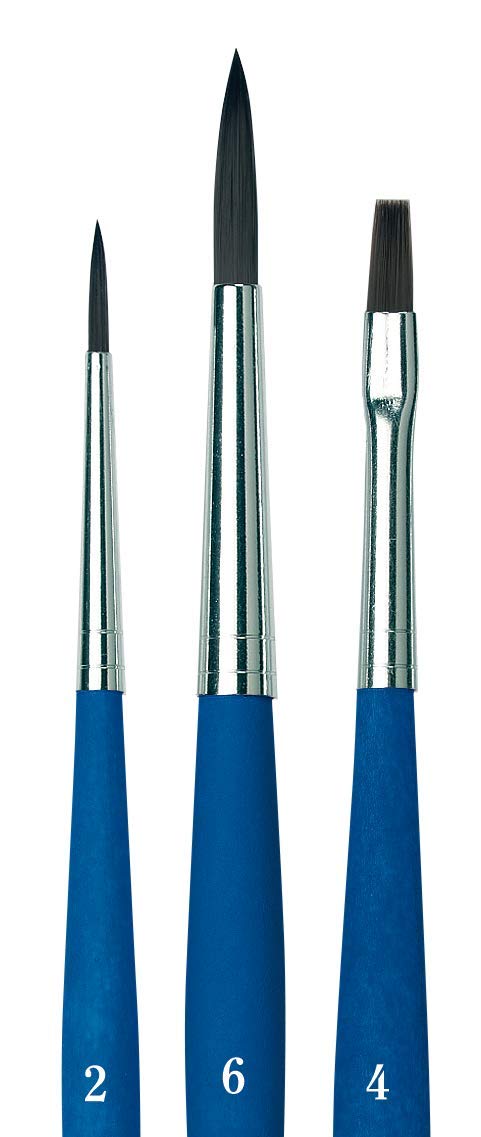 Brocha Redonda Da Vinci Student Series 300 Junior Pintura Color De Las