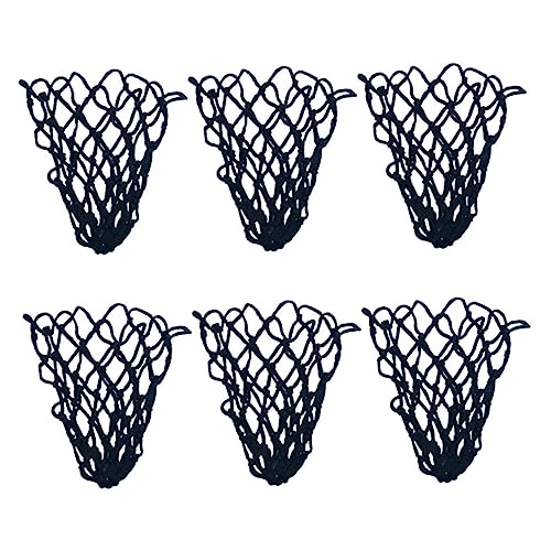 GOOHOCHY Billiard Supplies 6pcs Pool Table Mesh Bag Billiard Table Pockets Net Catcher