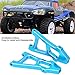 lvifloae 1/10 Rc Car Parts 2PCS RC Front Lower Arm Aluminium Alloy Remote Control Upgrade Parts Fit for HSP 1/10 94188 Upgrade Parts Hsp Upgrades