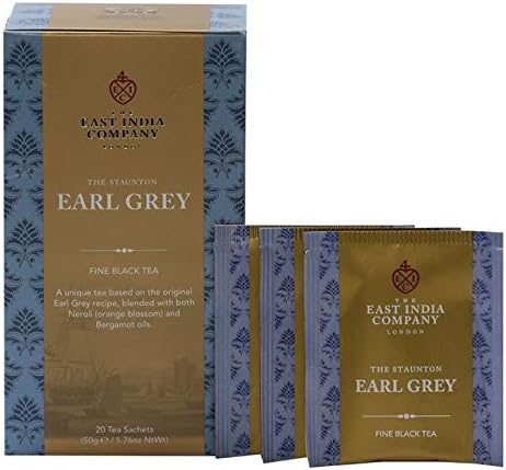 East India Co The Staunton Earl Grey Tea - 20 per pack (0.11lbs)