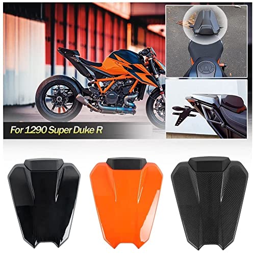 Fayedenicy Motorrad Hinten Sozius Soziussitz Abdeckung Gugel Heckverkleidung Heckabschnitt Buckel Zubehör für 1290 Super Duke Superduke R 2020 2021 2022 2023 (Carbon-Look)