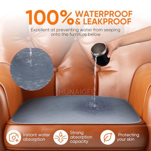 Coussin de siège réutilisable pour fuites urinaires et tapis de canapé - 3