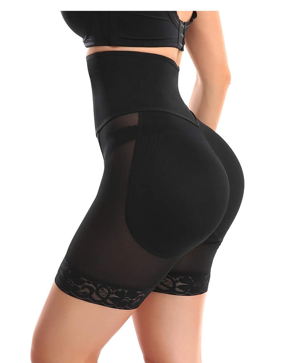 Bragas Levantadoras De Glúteos - Ropa Interior Levanta Glúteos Para Mujer, Bragas Extra Grandes Acolchadas, Realzadoras De Glúteos, Moldeadoras De Cintura, Pantalones De Control De Abdomen, Panta