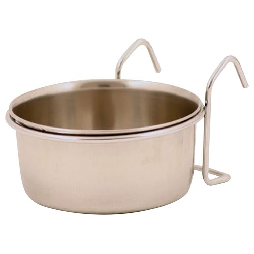 CLASSIC Pet Products Taza de Acero con Gancho, 600 ml