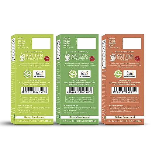 Image of Nutriorg Immunity Booster Kit (Amla, Alovera, Immunity Booster juice) 500ml