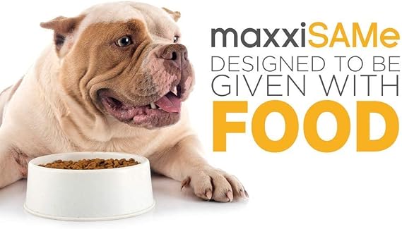 maxxipaws SAM-e Digest Bundle maxxiSAMe Advanced SAM-e Support for Dogs & maxxidigest+ Canine Digestive and Immune Supplement