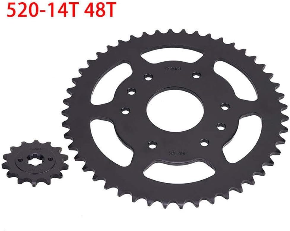 13T 14T 42T 45T 48Tオートバイスプロケットセットフロントリアチェーンホイールと道路125 ABS 125 RC 2