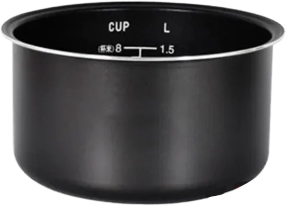 Rice Cooker Liner，Compatible For SUPOR， Pressure Lnner Pot，Rice Cooker Pressure Cooker，Black Pot Inner Non-stick Inner Pot(5L-KIndia 5-23.3cmx14.3cm)