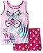 Komar Kids Big Girls' 4d Sleepwear Short Set
