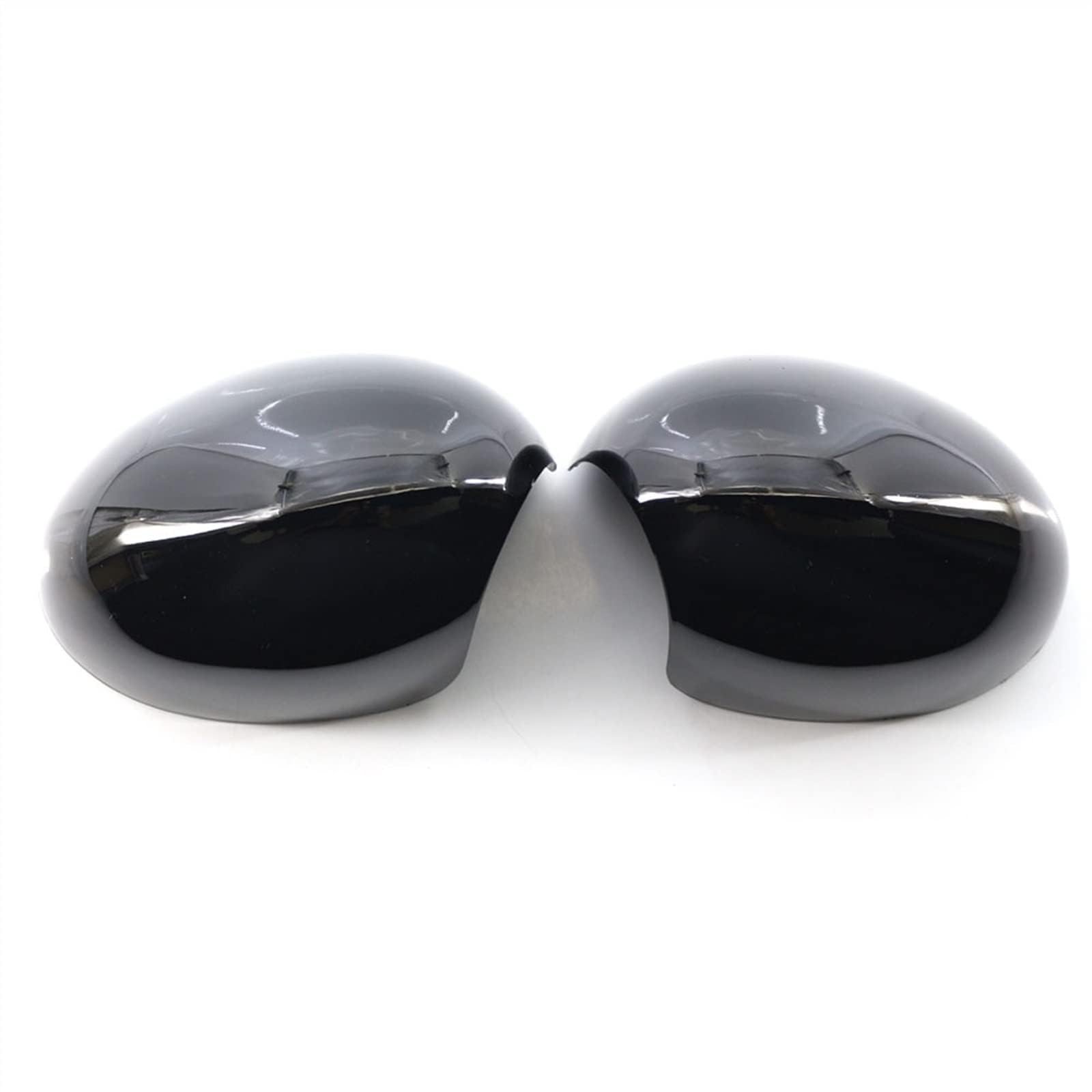 Calotta Specchietto Auto per BMW Mini R60 Countryman 2010-2012 2013 2014 2015 2016,Accessori ABS Cromato Specchietto Retrovisore Protezioni Coperture,B-Black